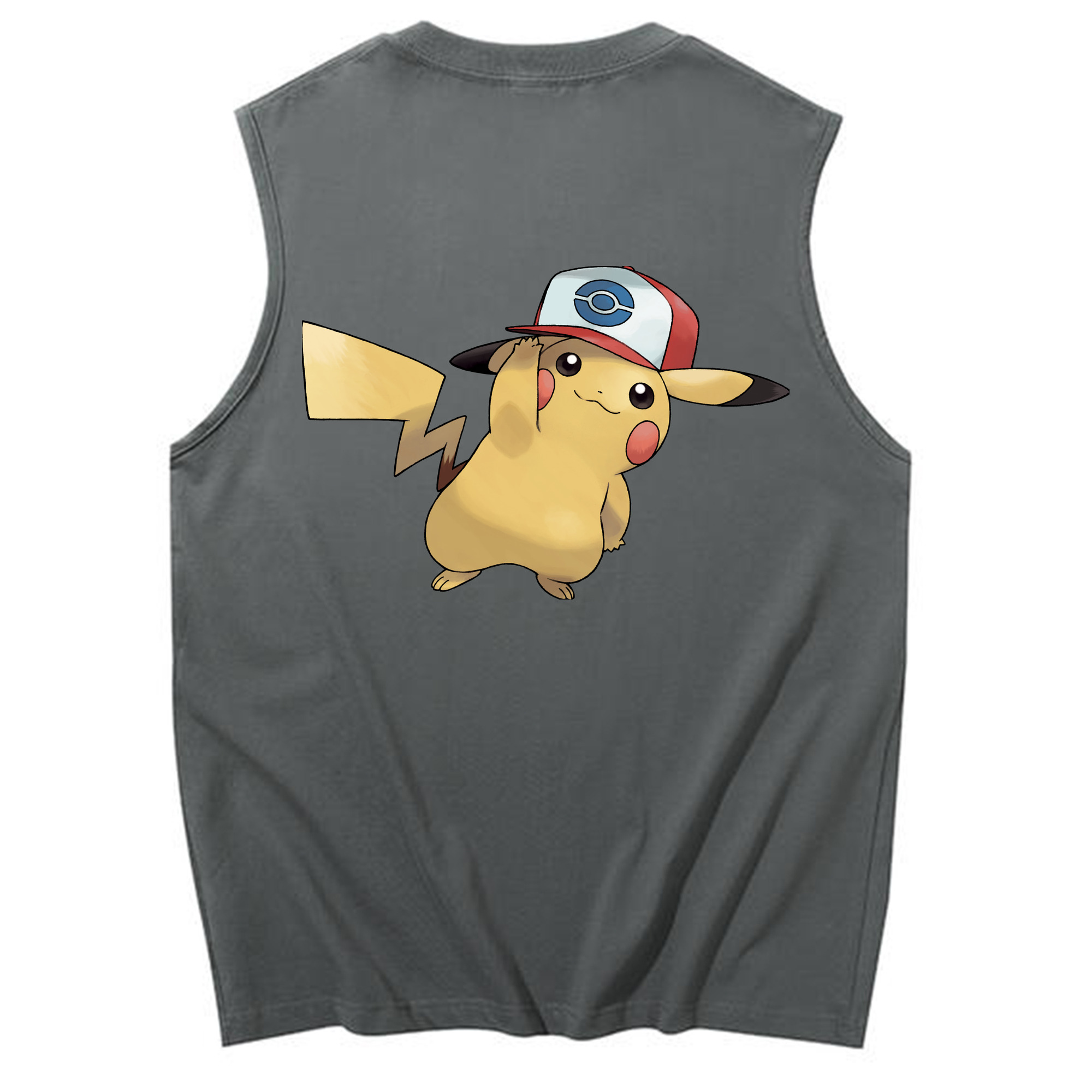 （画像用） ポケットモンスター Pokémon コットン100％タンクトップ（背面プリント）